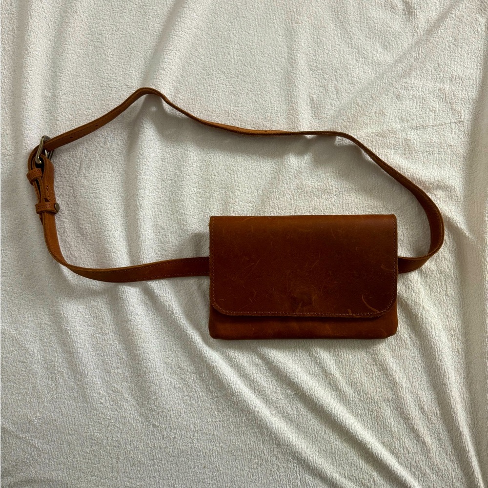 ABLE leather crossbody